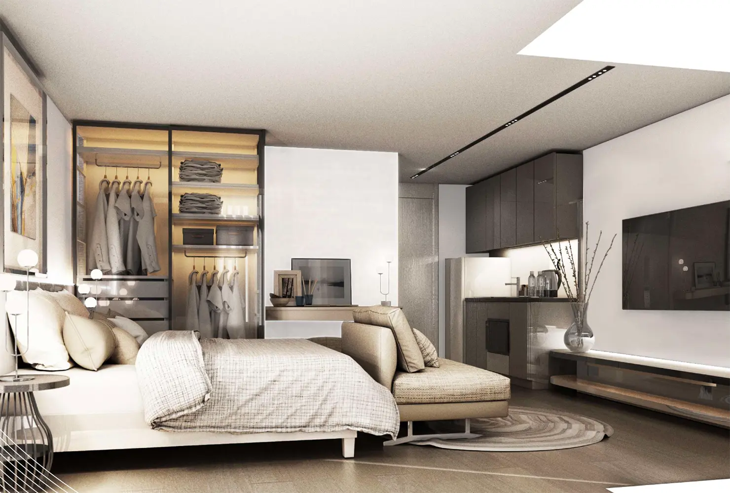 VIP Space Odyssey bedrooms 2 square 60