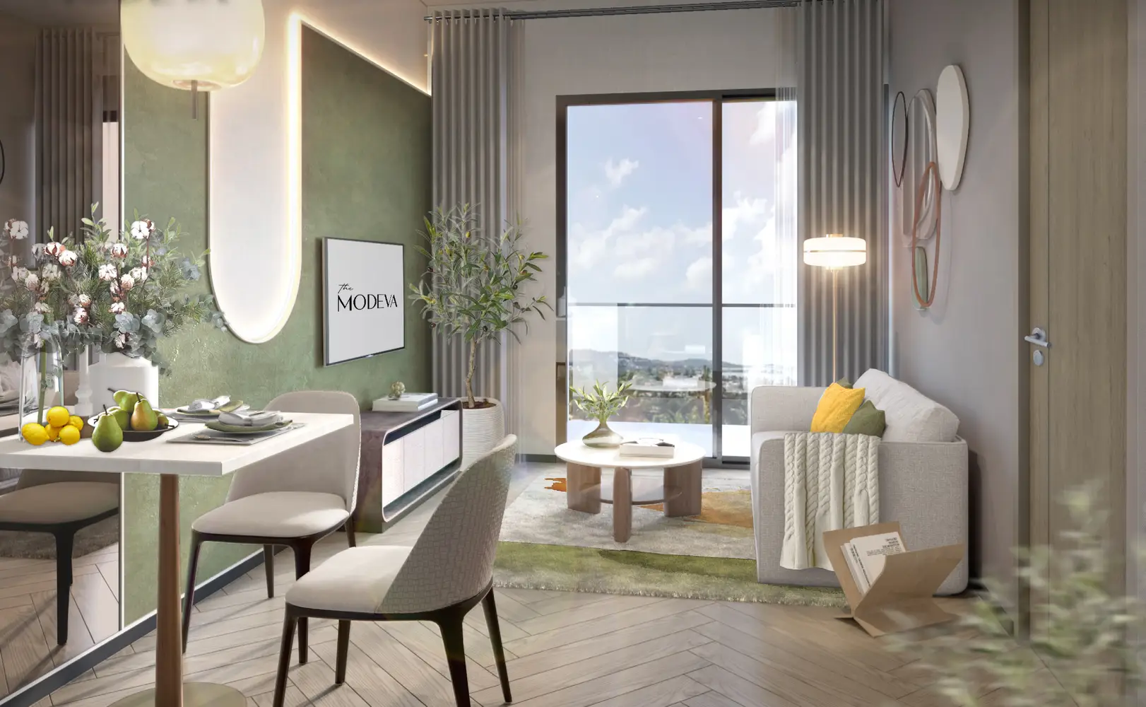 The Title Modeva bedrooms 1 square 43