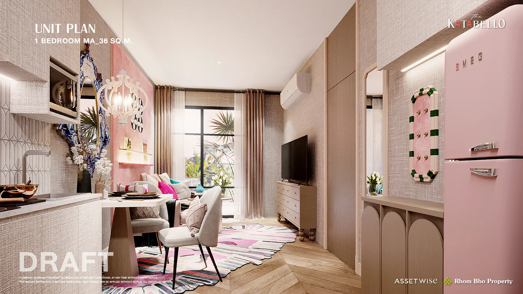 The Title Katabello bedrooms 1 square 28