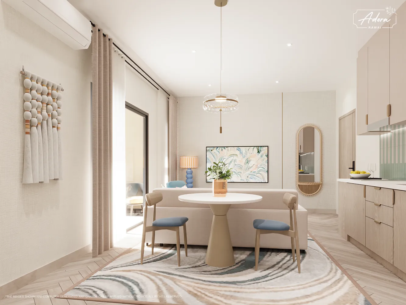 The Title Adora bedrooms 1 square 30