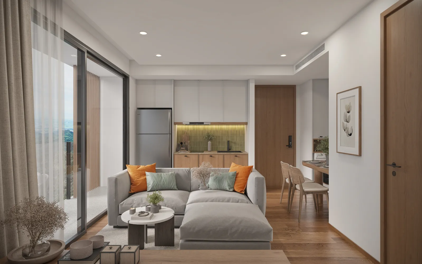 VIP Tropika bedrooms 1 square 45.52