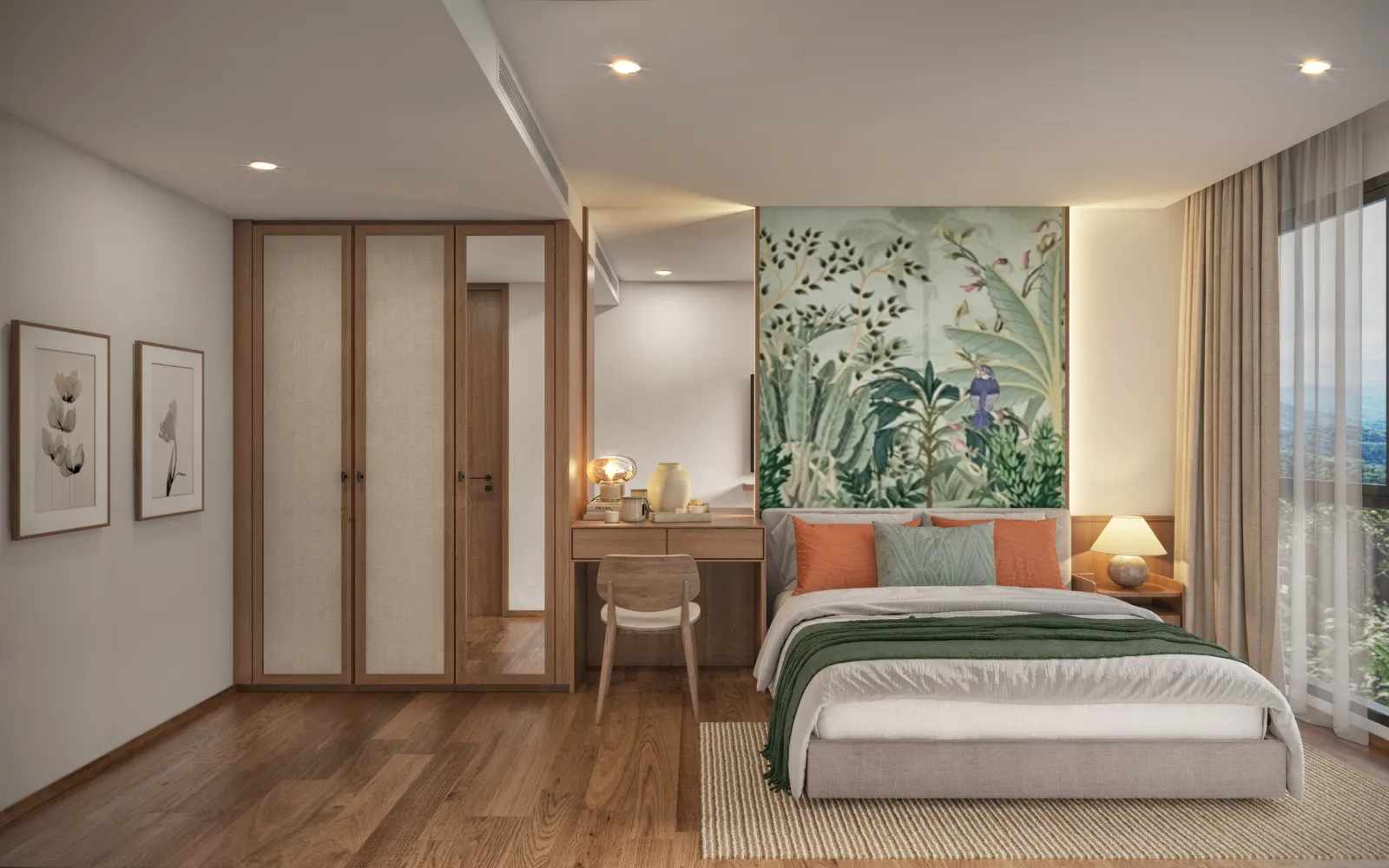 VIP Tropika bedrooms 2 square 60.61