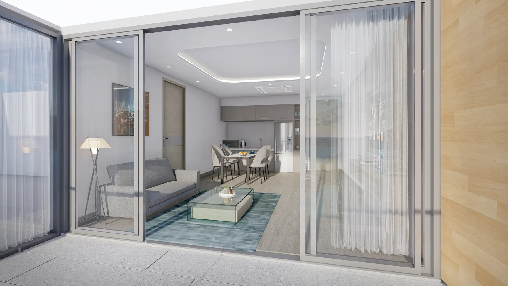 Coral Beach Oceanview bedrooms 1 square 55