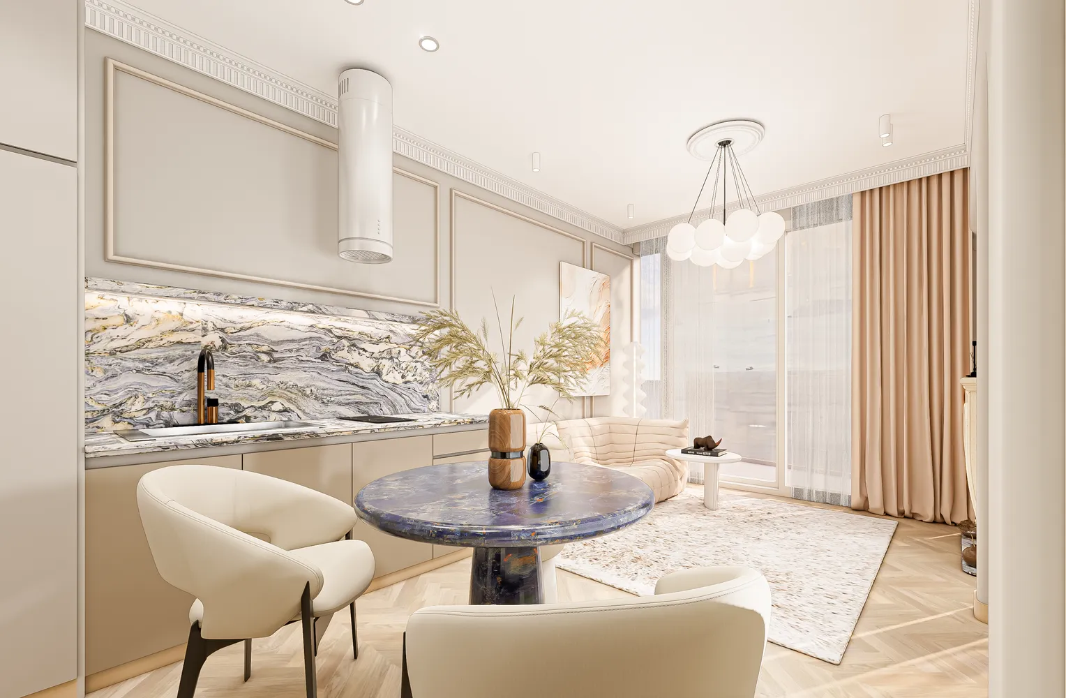 Ocean View bedrooms 1 square 40