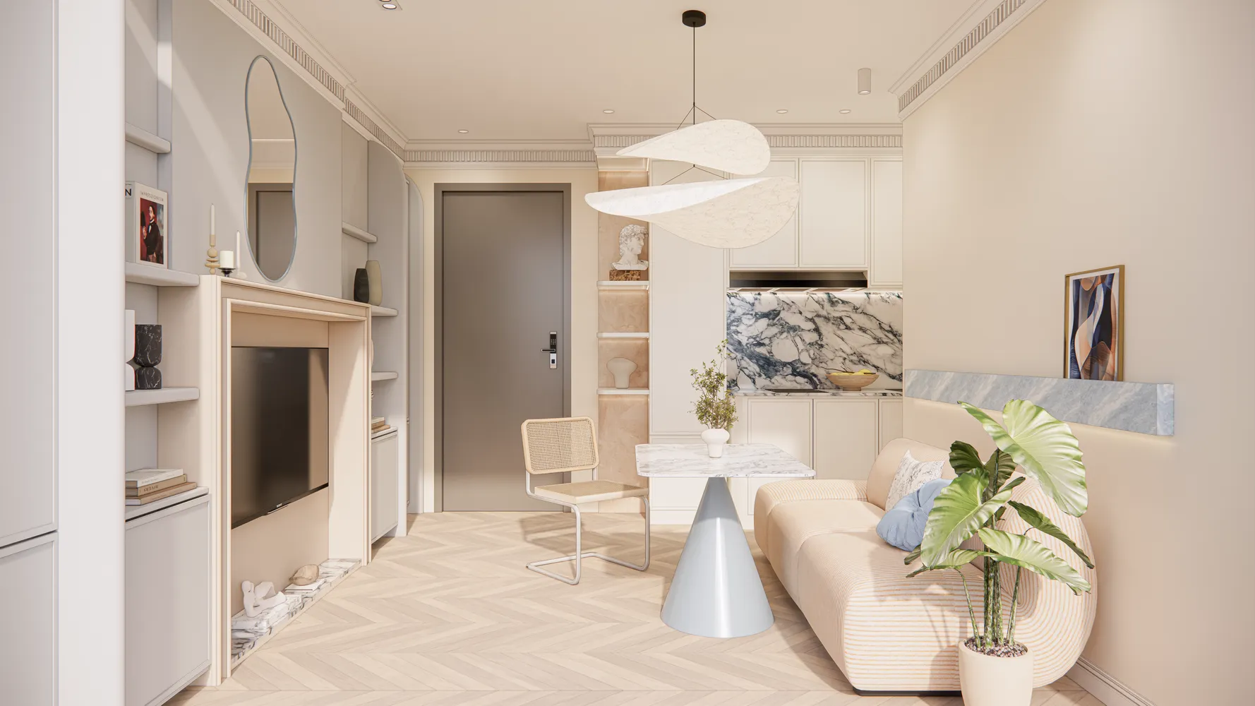 Ocean View bedrooms 1 square 36