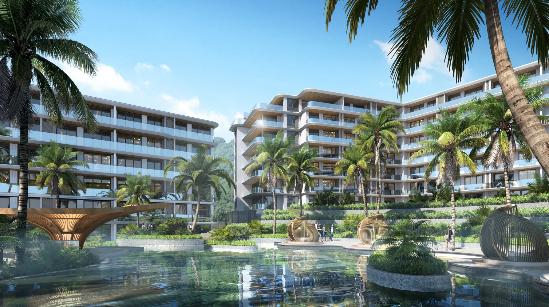 AYANA HEIGHTS SEA VIEW RESIDENCES bedrooms 2 square 57.57