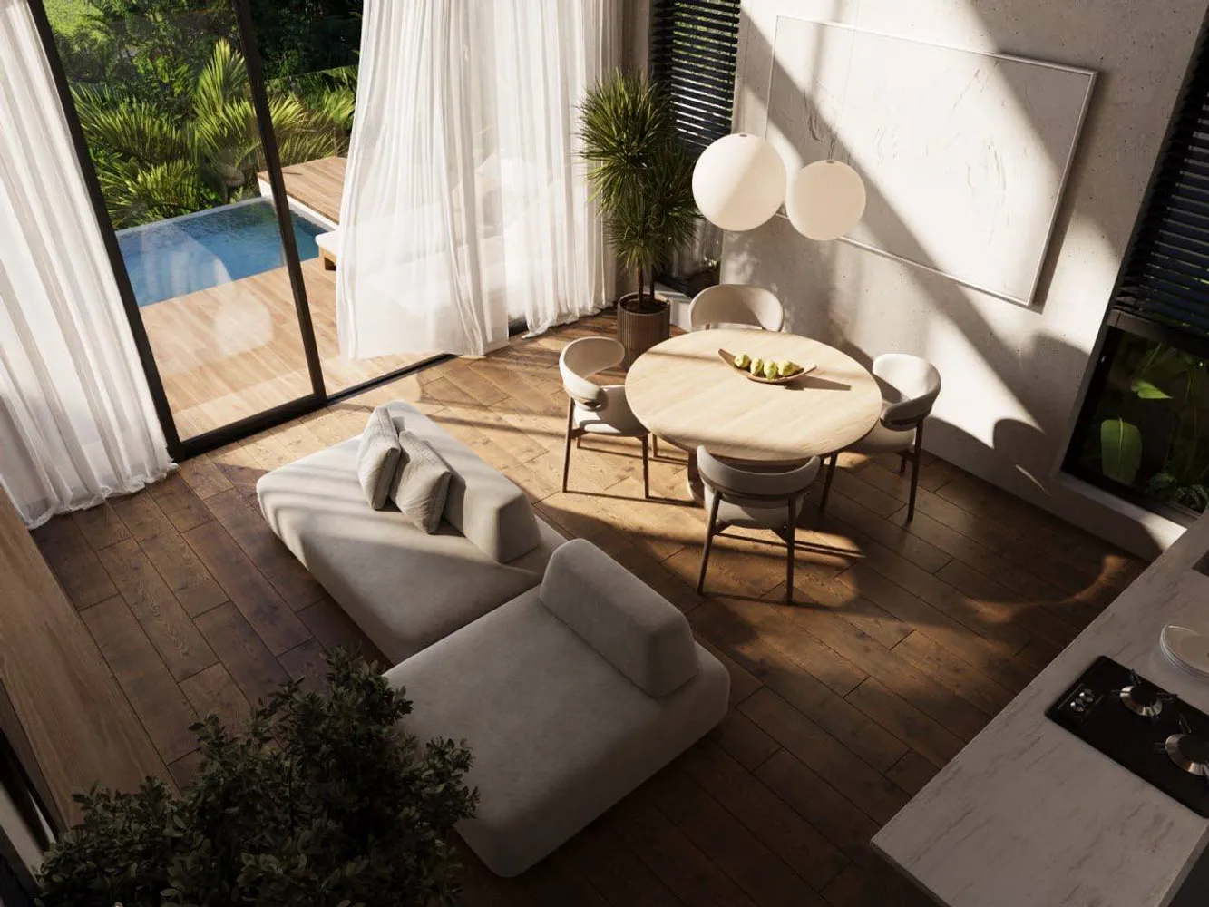 Global Bali Home Serenity Village bedrooms 1 square 50.8