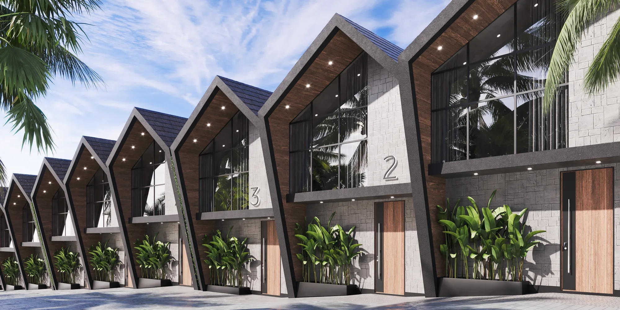 Swoi Berawa Townhouse bedrooms 2 square 115