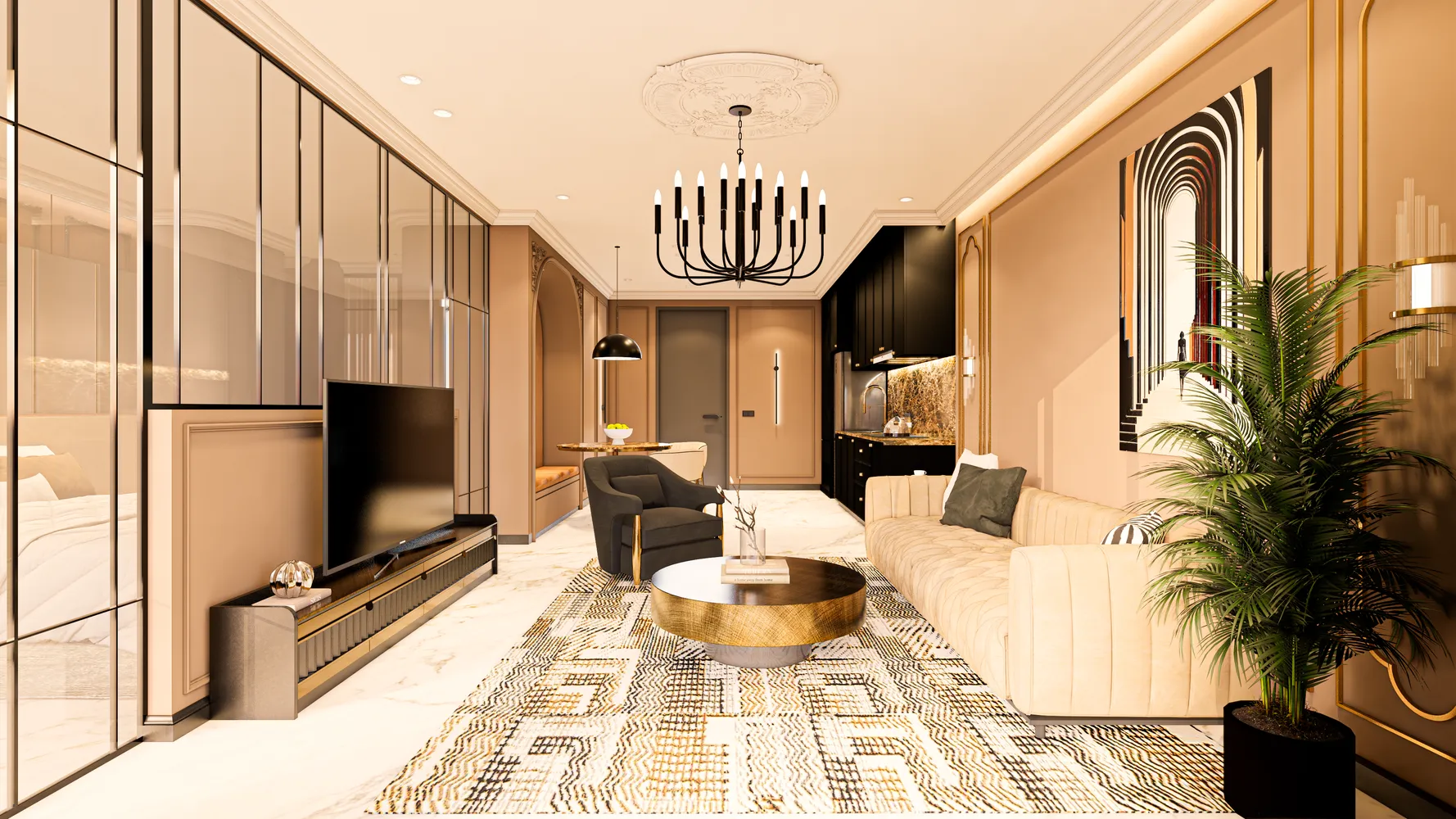 The Gatsby Residence bedrooms 1 square 75