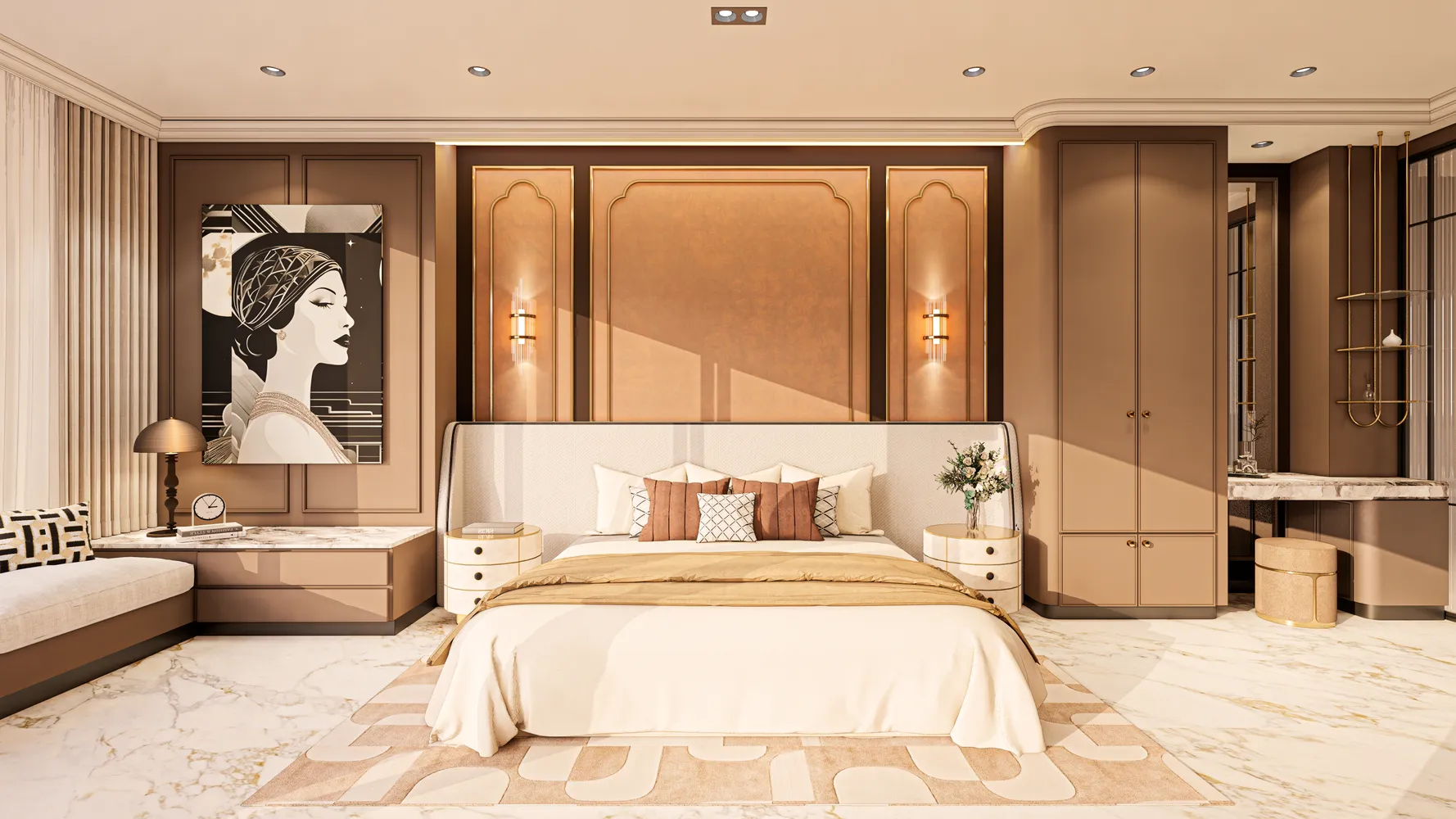 The Gatsby Residence bedrooms 1 square 75