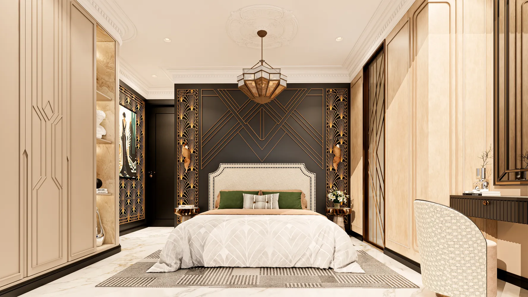 The Gatsby Residence bedrooms 2 square 95