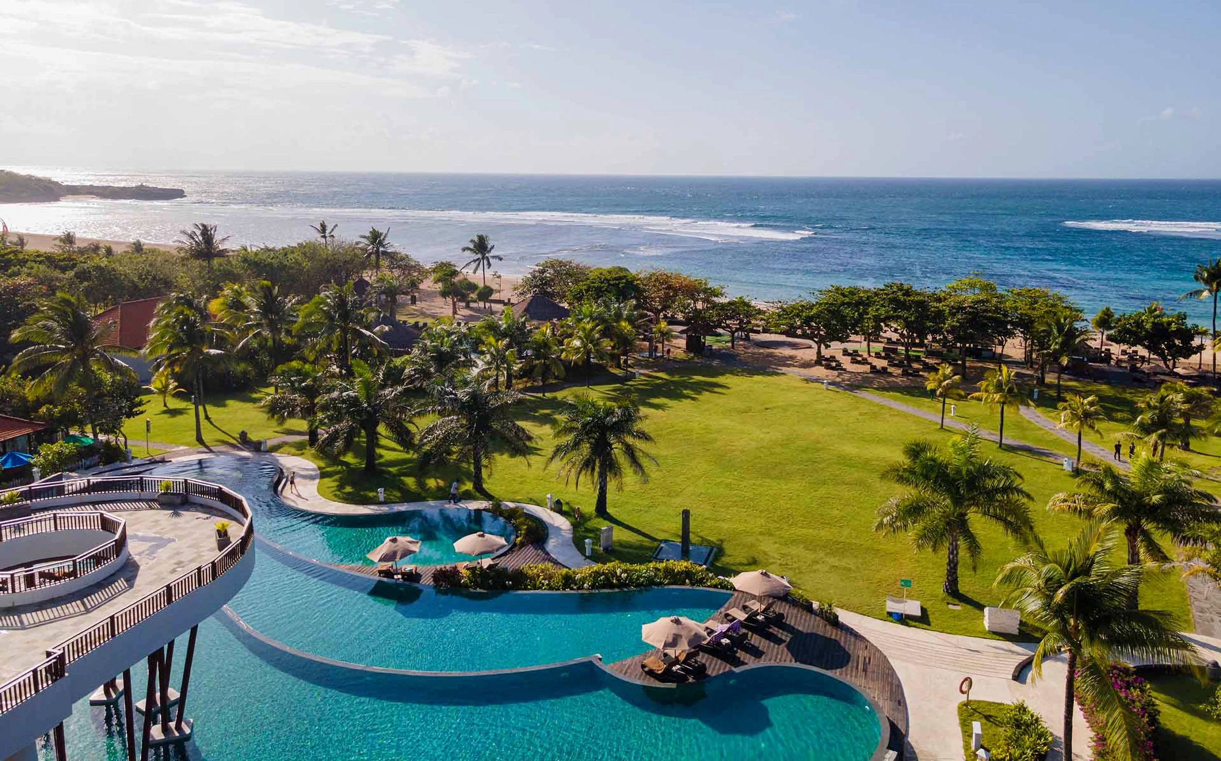 巴厘岛投资性房地产：位于坎古贝拉瓦海滩第一线的优质公寓式酒店