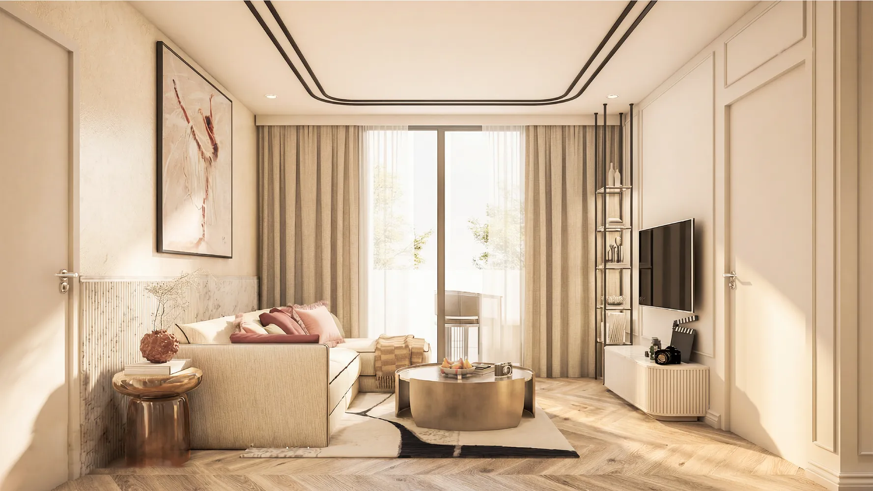 Biancana Surin bedrooms 1 square 39