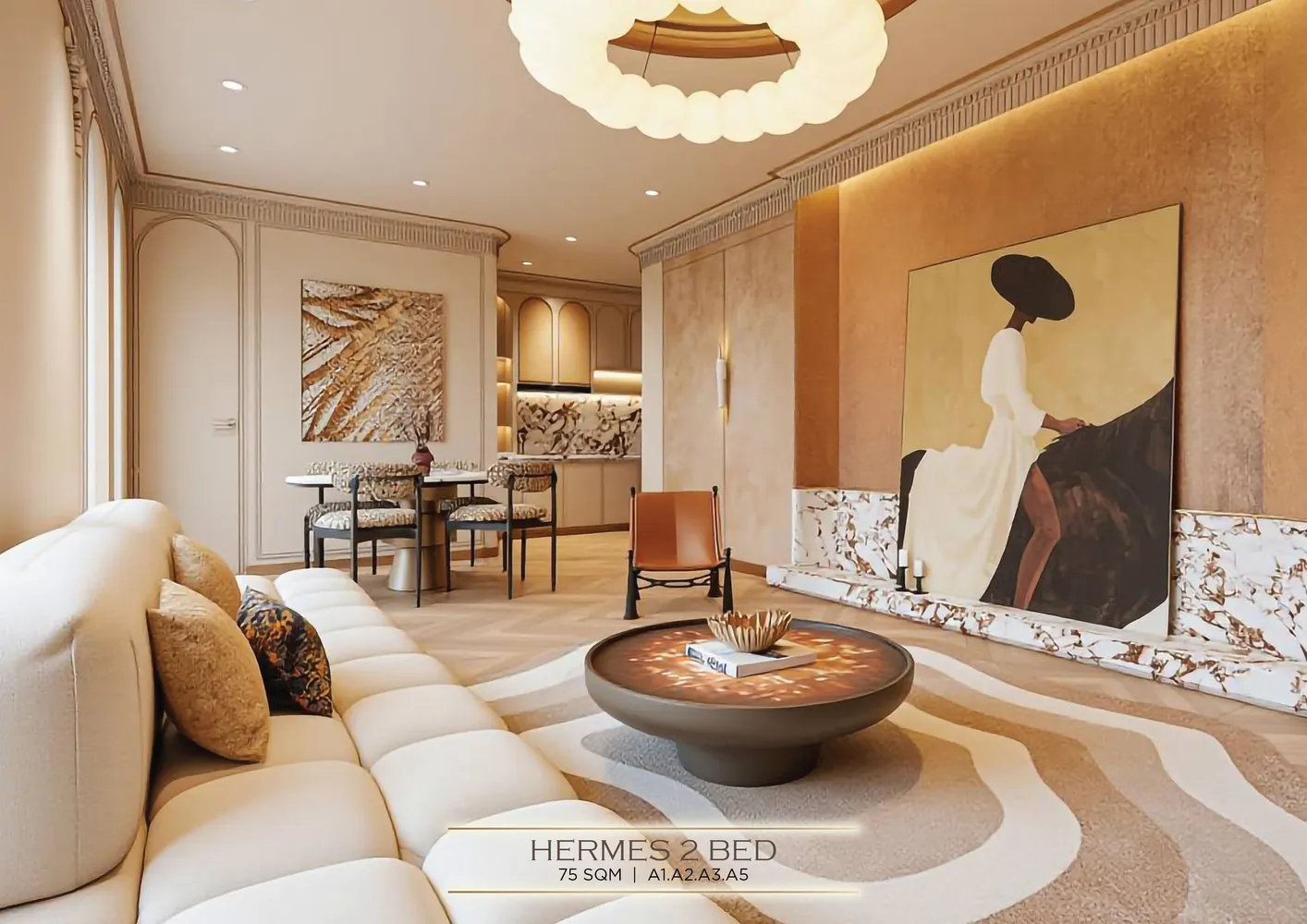 Time Castle bedrooms 2 square 75