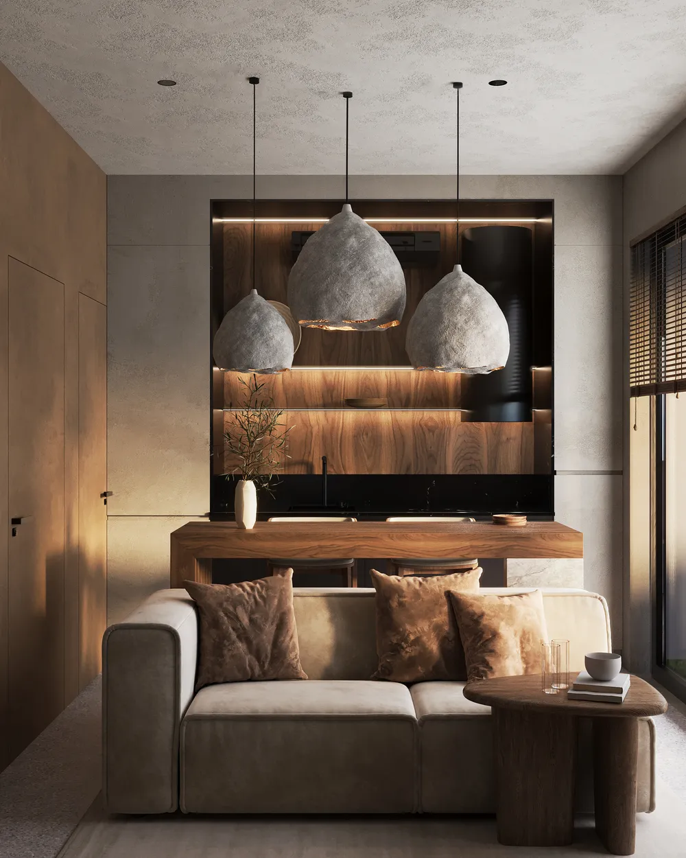 Biom  Apart bedrooms 1 square 29.9