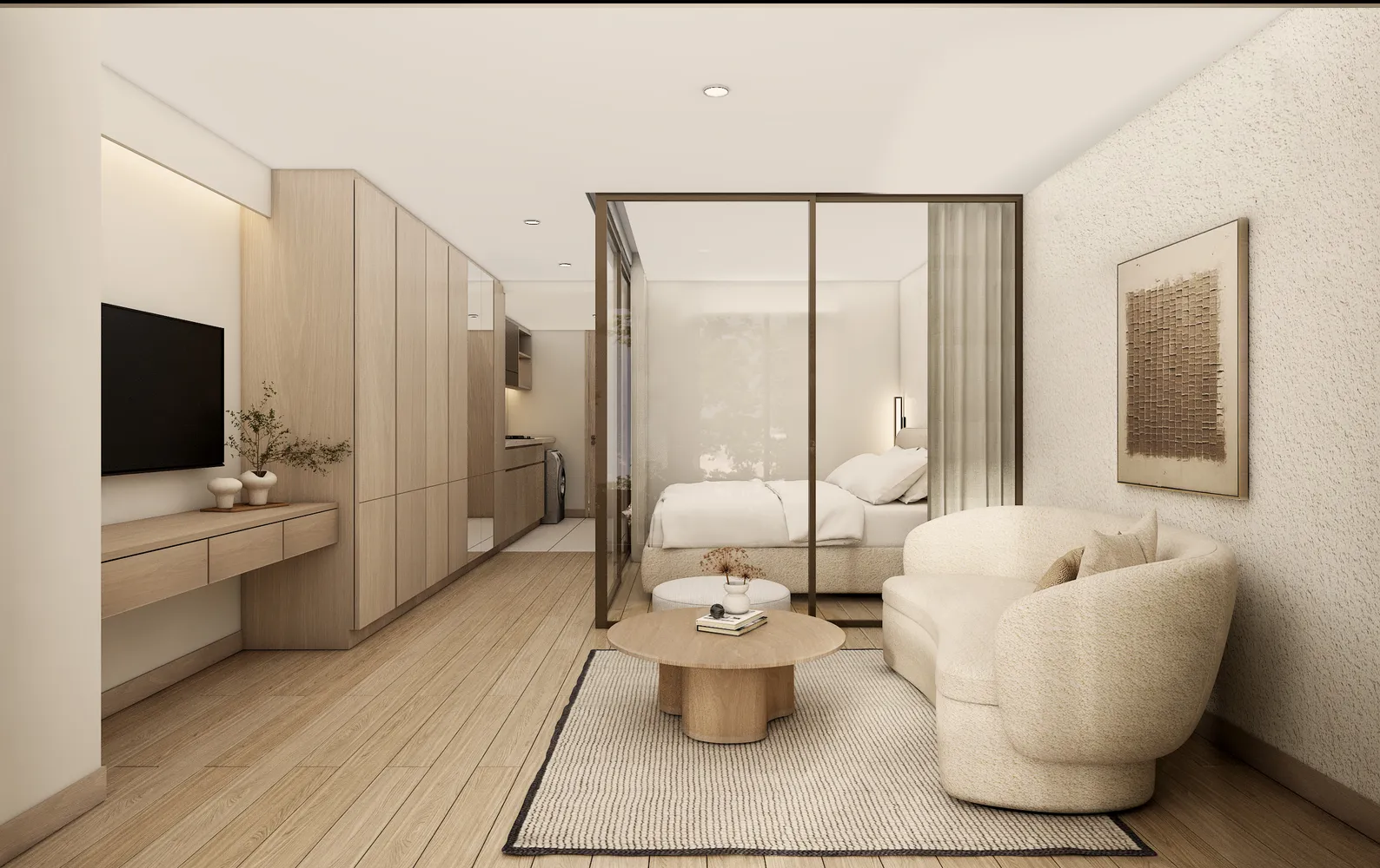 The Zero Nai Yang bedrooms 1 square 38.7